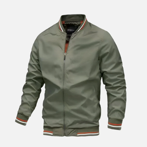 Jaqueta Casual Masculina com Zíperes